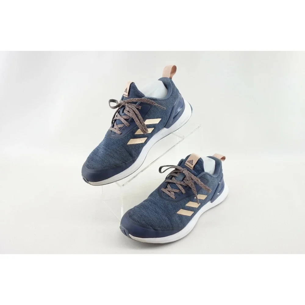 ADIDAS BIG‎ KIDS YOUTH RUNNING RAPIDARUN X SHOES G27446 BLUE PINK SIZE 7 US